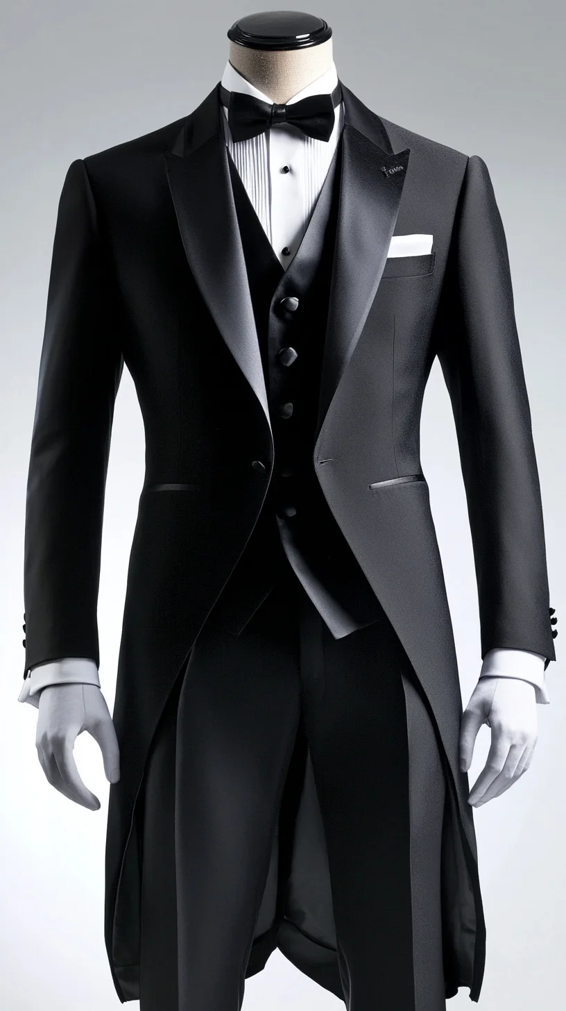 Elevate Your Elegance: Mastering the Timeless Tailcoat Tuxedo Look