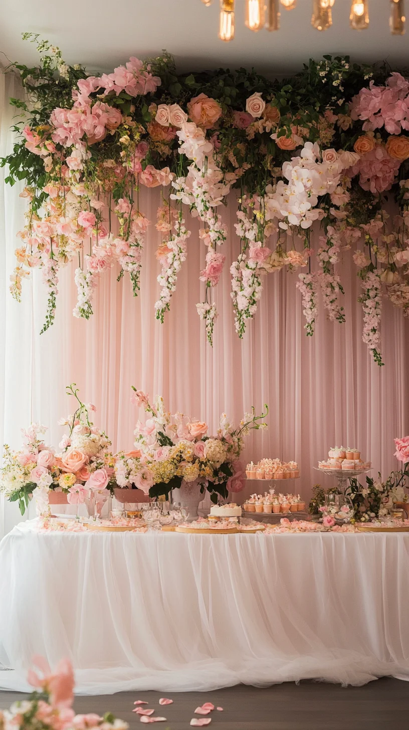 Elevate Your Event with Stunning Floral Elegance: A Dreamy Decor Style