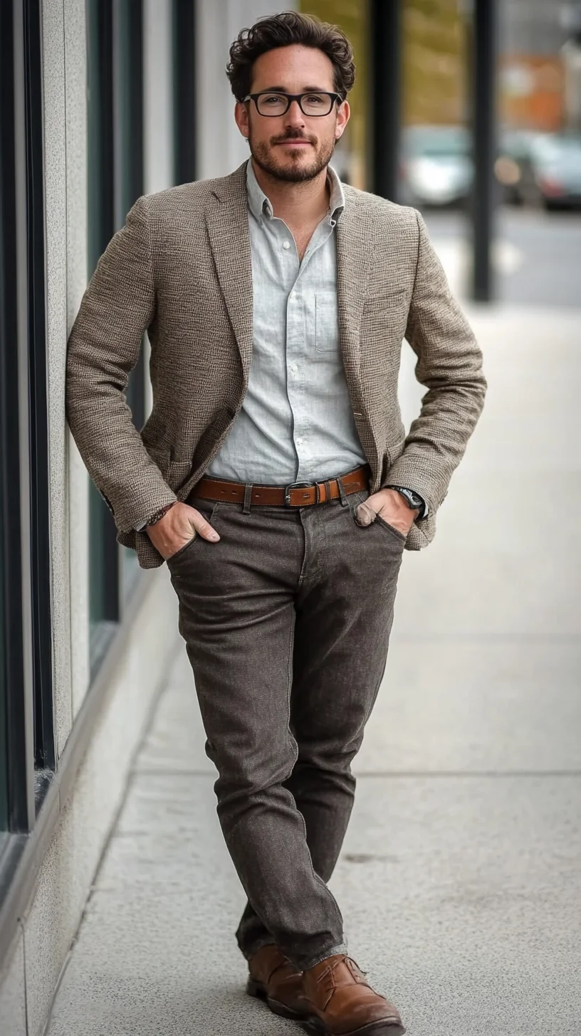 Elevate Your Everyday: The Smart-Casual Ensemble for Effortless Sophistication