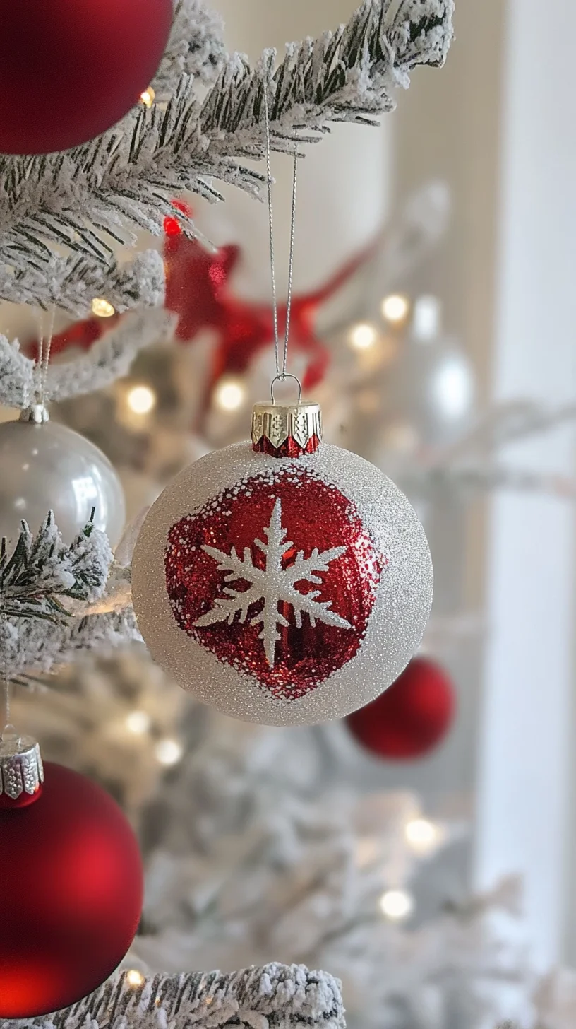 Elevate Your Holiday Spirit with Festive Snowflake Ornaments