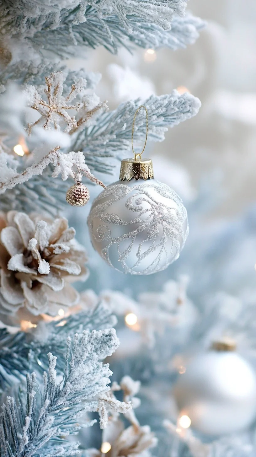 Elevate Your Holidays with Timeless Frosted Elegance