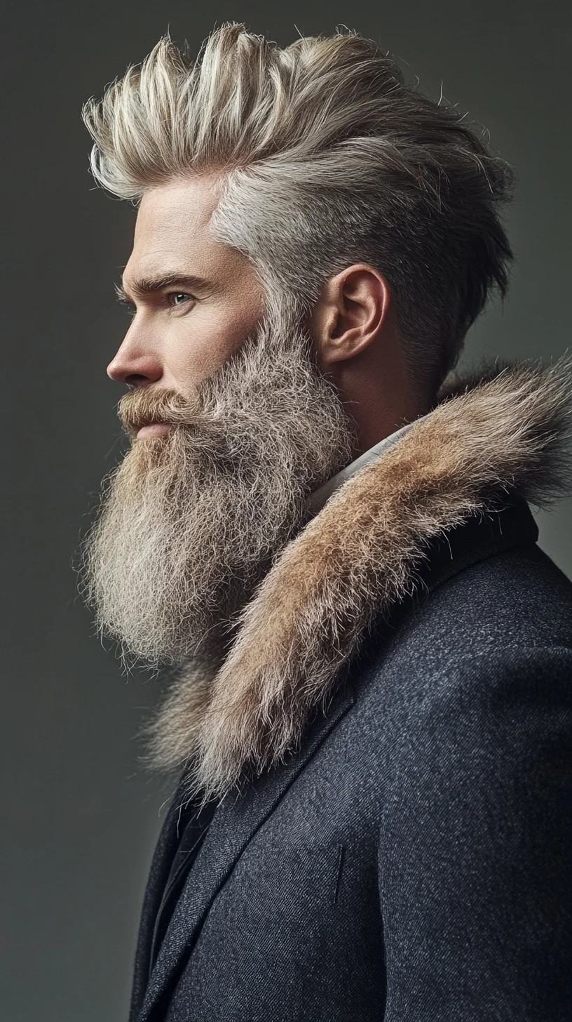 Elevate Your Look: Bold Beards and Dapper Styles Combine for Maximum Impact