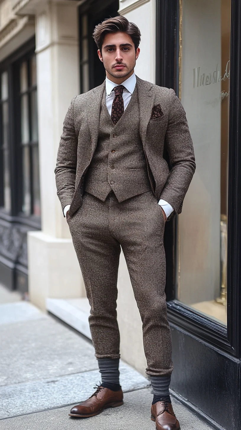 Elevate Your Look: Explore the Timeless Sophistication of Tweed Suits