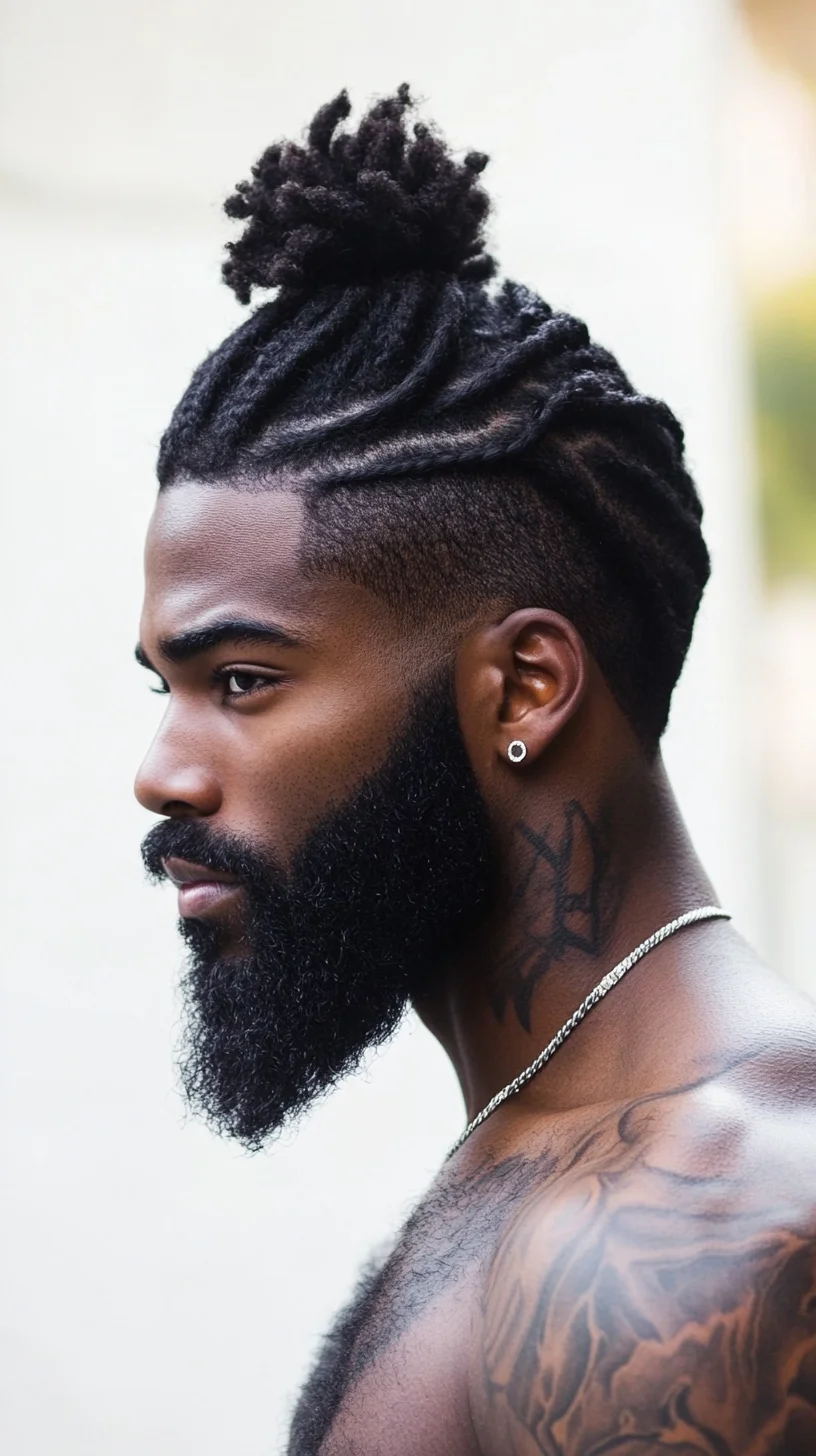 Elevate Your Look: Mastering the Fierce Dreadlock Top Knot