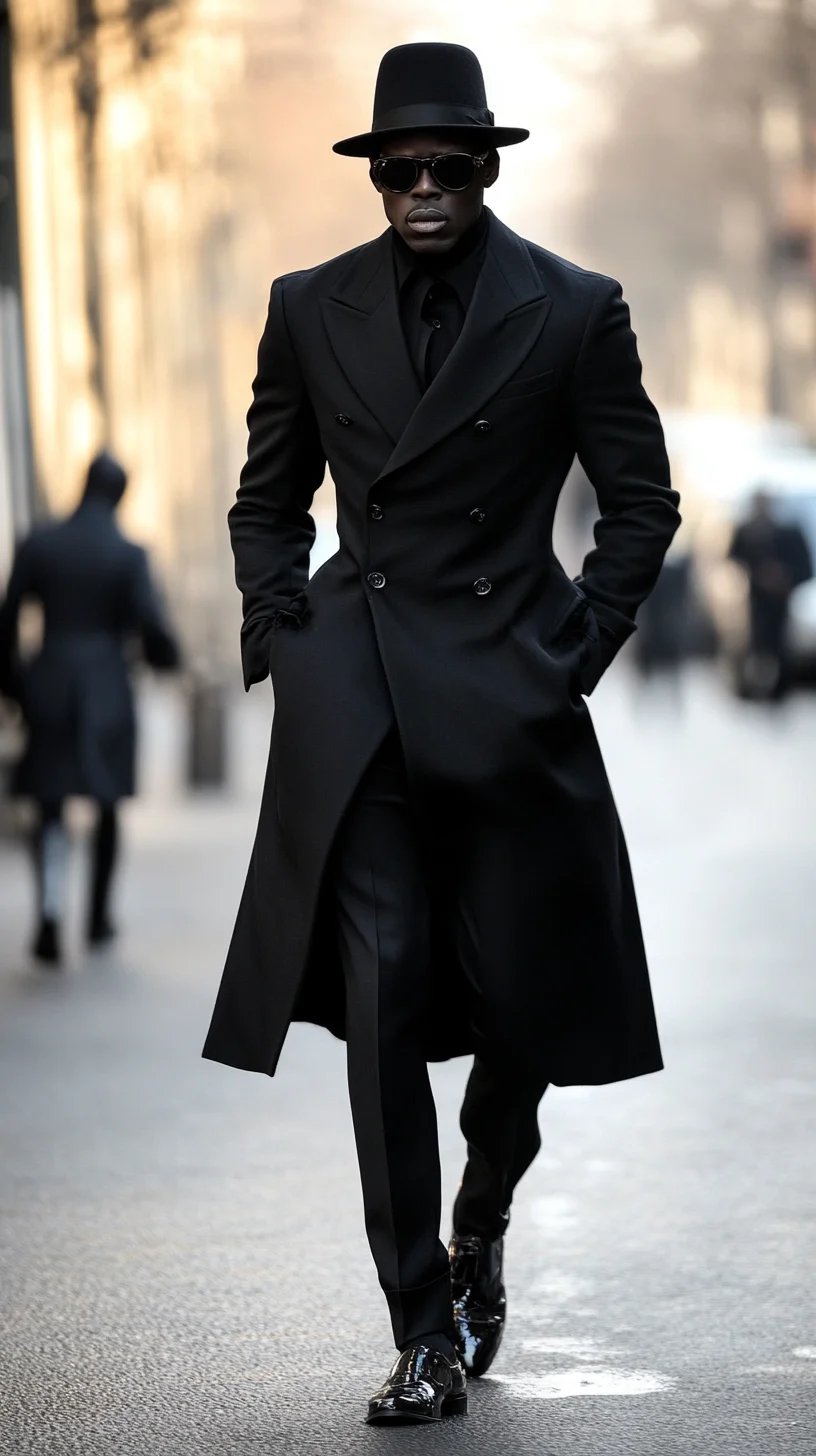 Elevate Your Look: The All-Black Dapper Ensemble for a Timeless Appeal