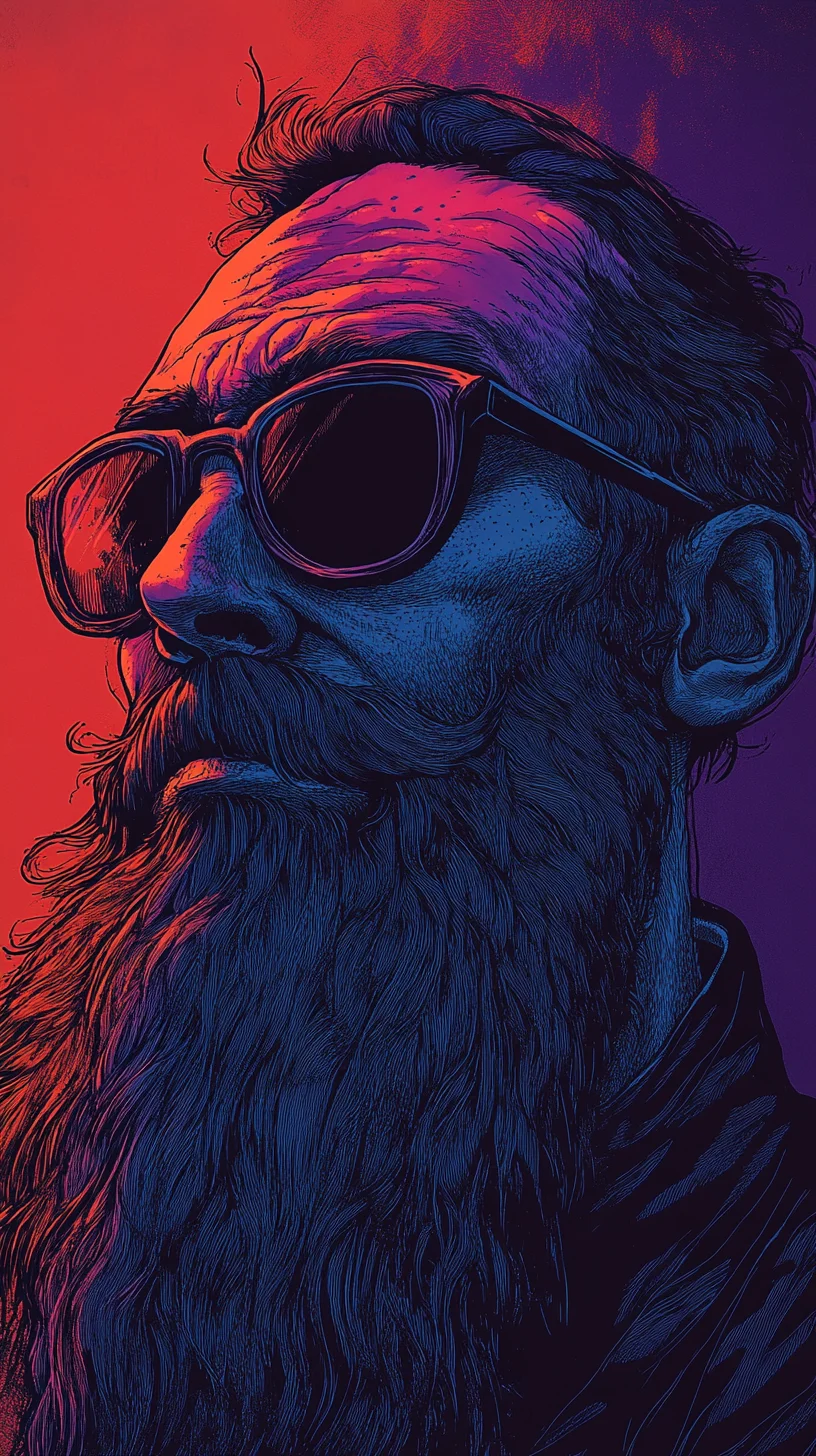 Elevate Your Look: The Bold & Stylish Full Beard with Spectacular Attitude