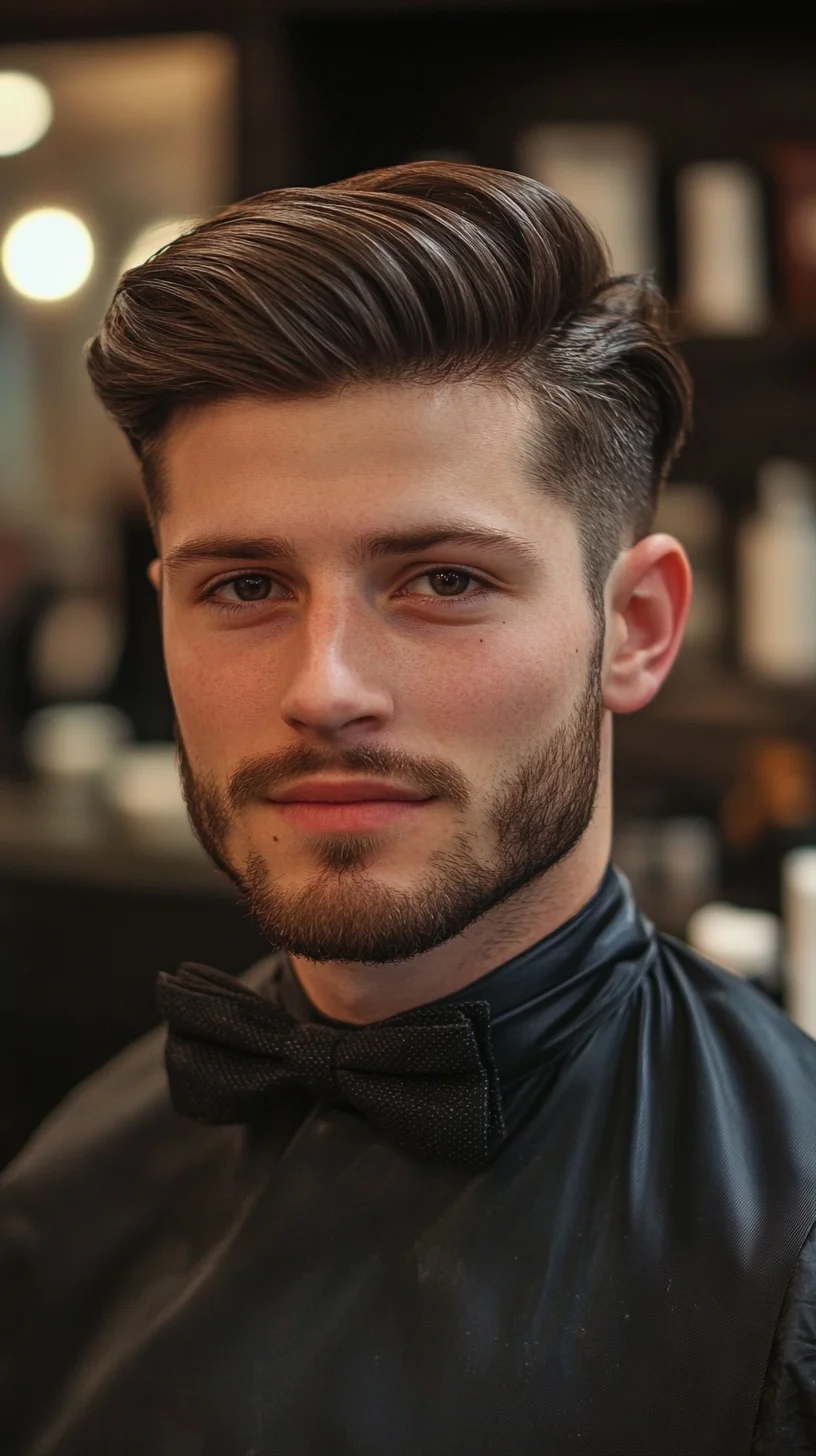 Elevate Your Look: The Dapper Men's Hairstyle with a Modern Twist