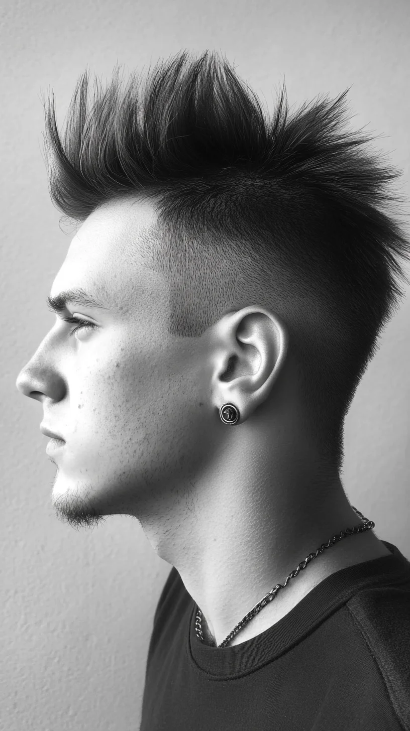 Elevate Your Look: The Edgy Razor Fade with Bold Texture