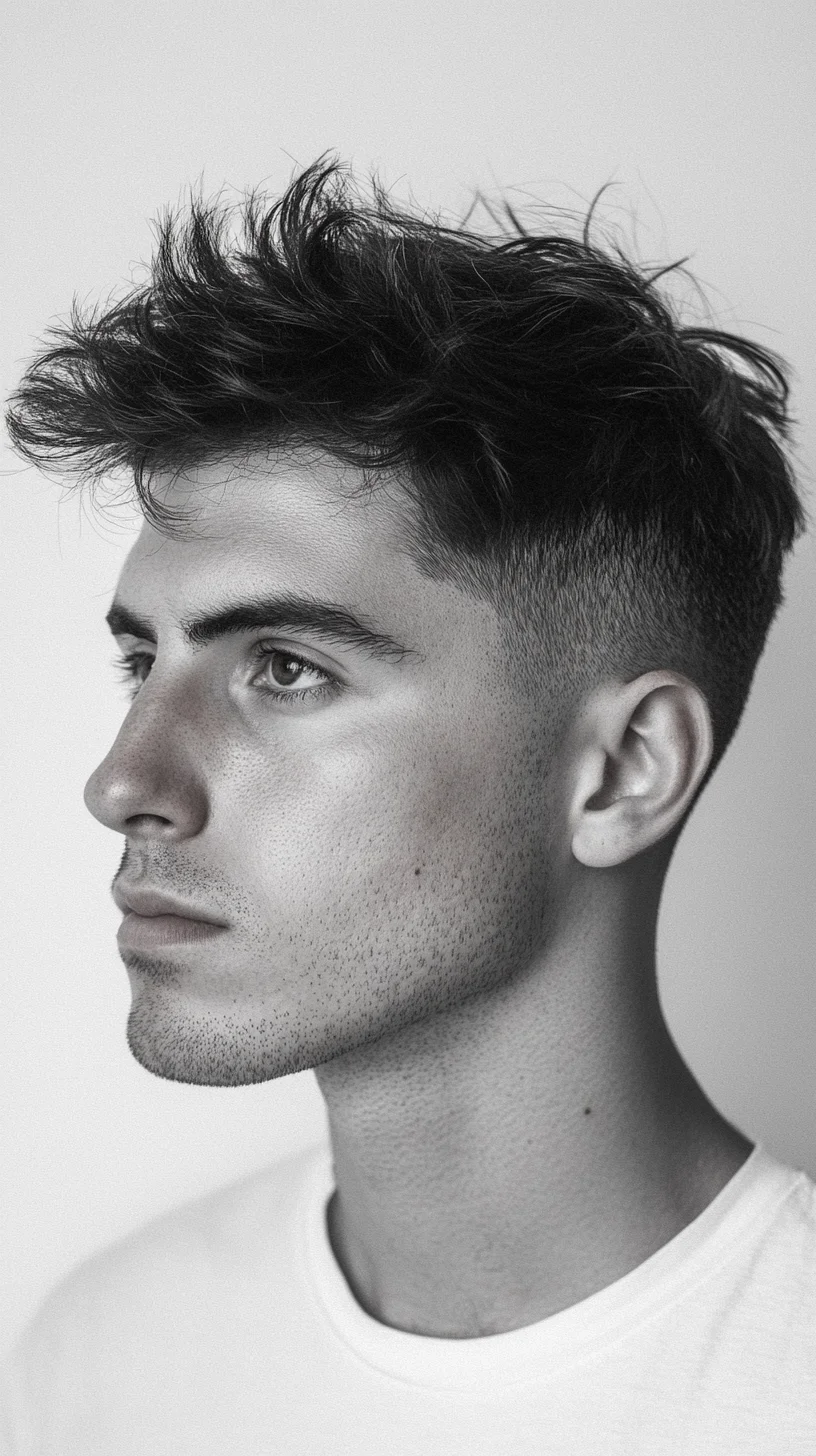 Elevate Your Look: The Effortlessly Stylish Textured Crop for Modern Men