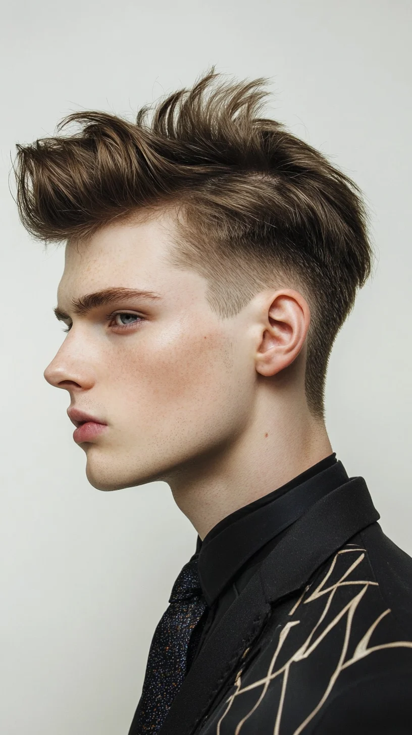 Elevate Your Look: The Modern Textured Quiff for Effortless Style