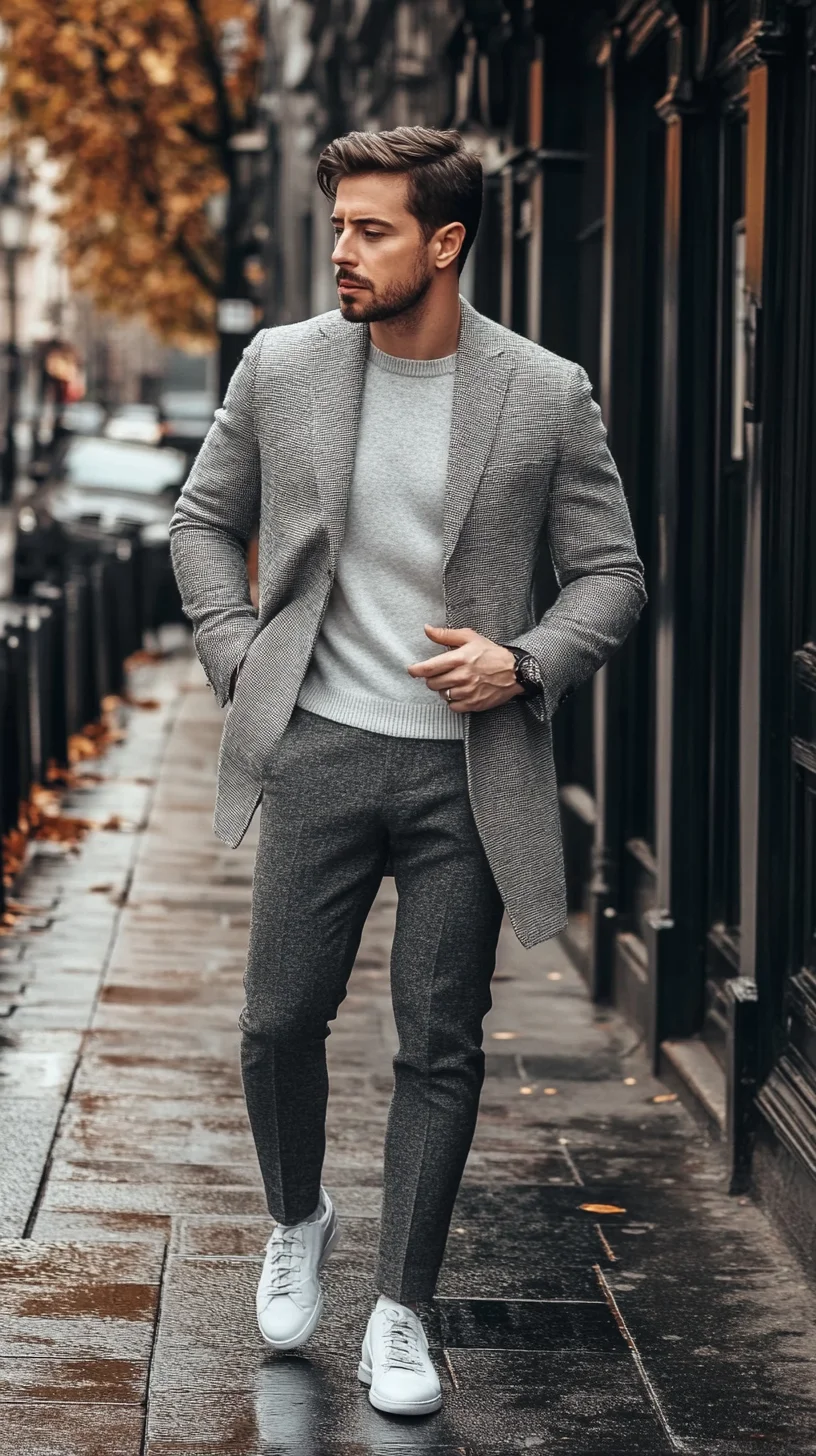 Elevate Your Look: The Perfect Blend of Casual Elegance for Modern Men