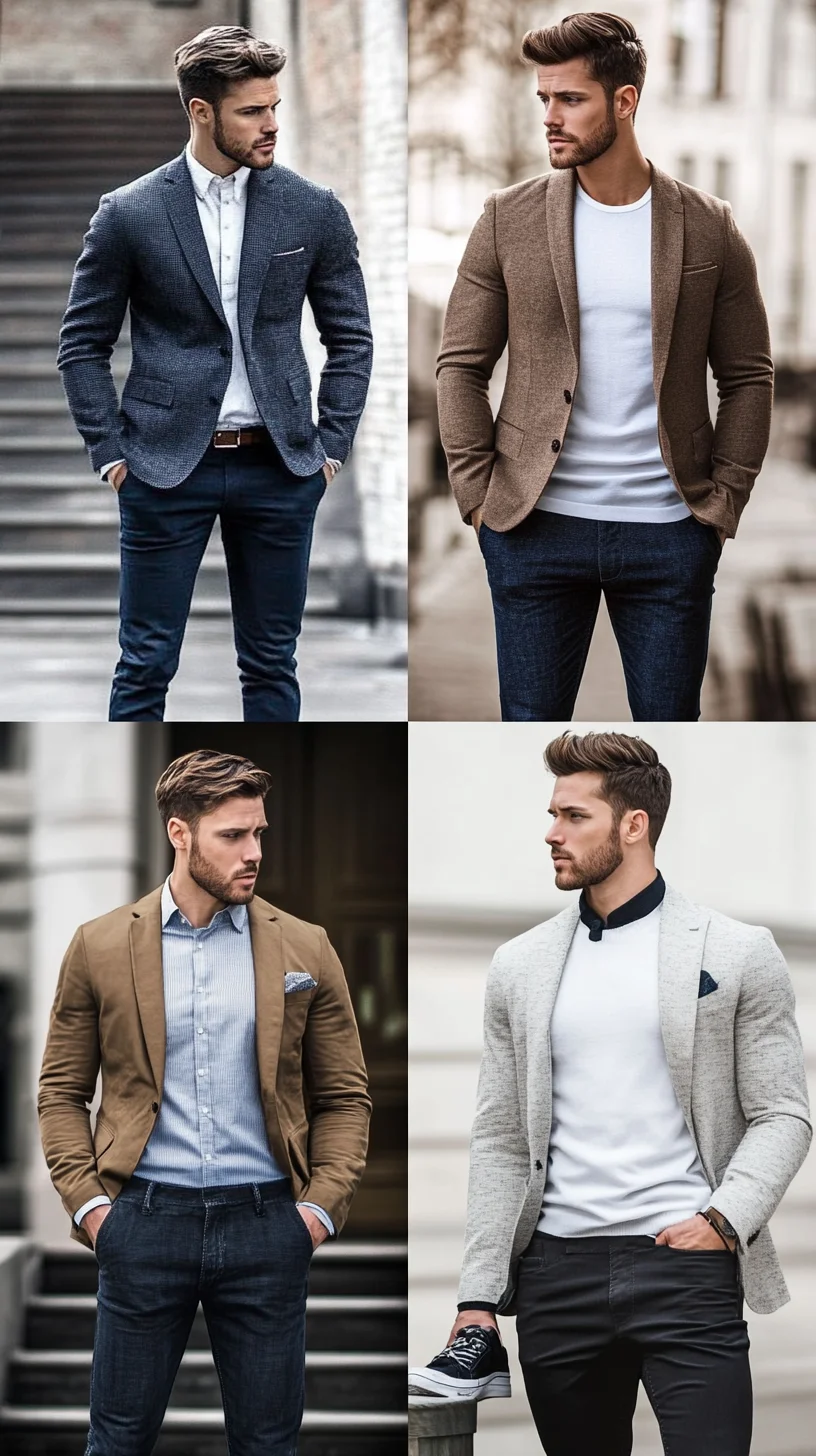 Elevate Your Look: The Perfect Blend of Smart-Casual and Contemporary Elegance