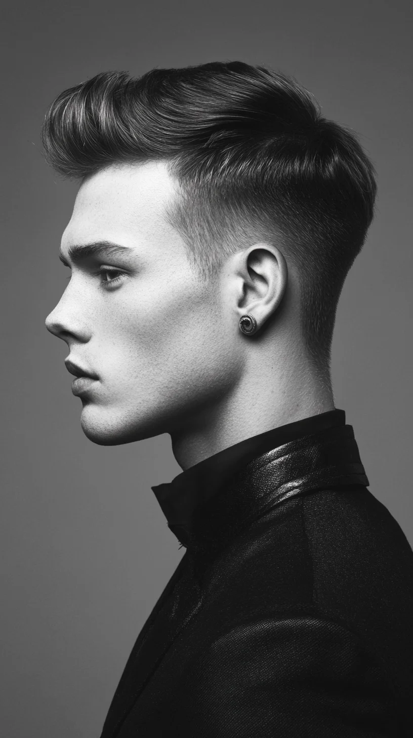 Elevate Your Look: The Sleek and Stylish Side Part for Modern Sophistication