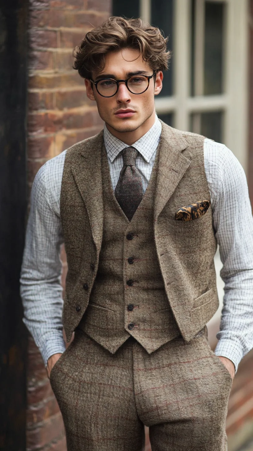 Elevate Your Look: The Timeless Appeal of Tailored Tweed Ensemble