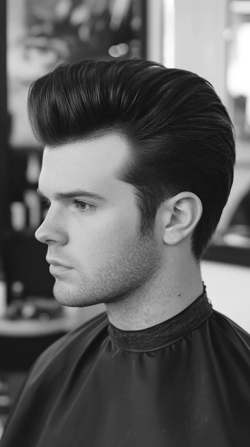 Elevate Your Look: The Timeless Classic Pompadour Style for Every Occasion