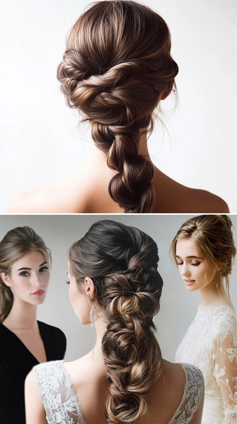 Elevate Your Look with an Elegant Braided Updo Perfect for Any Special Occasion