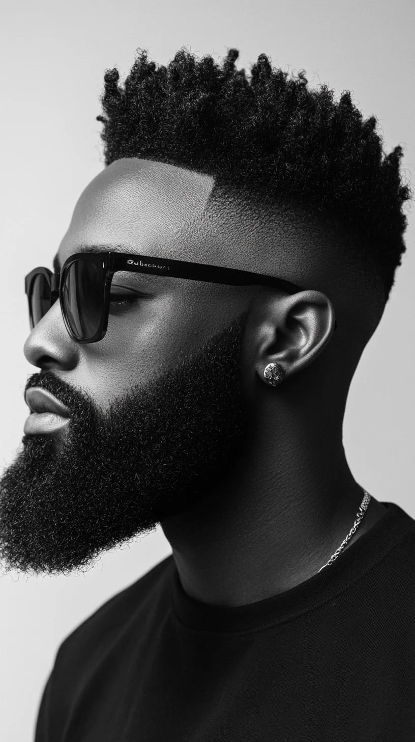 Elevate Your Look with Bold Texture: The Ultimate Fade and Curl Fusion