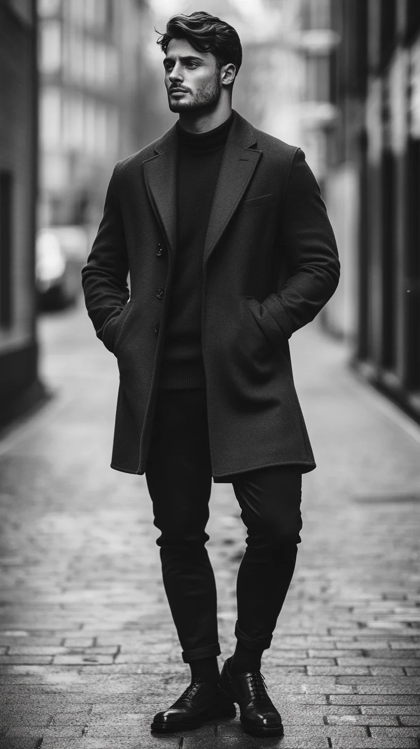 Elevate Your Look with Effortless Sophistication in Monochrome Layers