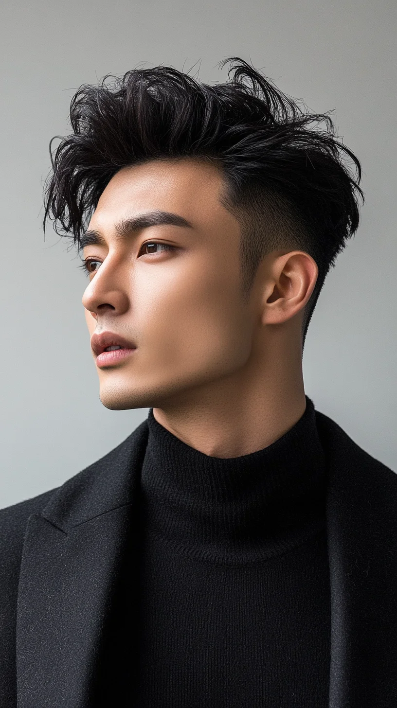 Elevate Your Look with Effortlessly Chic Textured Hair and Sleek Layers