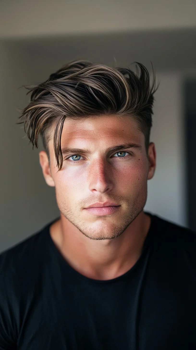 Elevate Your Look with Effortlessly Tousled Hair and Fresh, Natural Vibes
