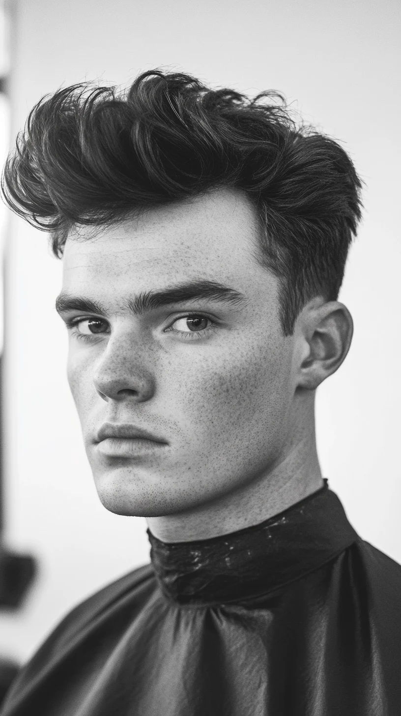 Elevate Your Look with Textured Volume: The Modern Men's Hairstyle
