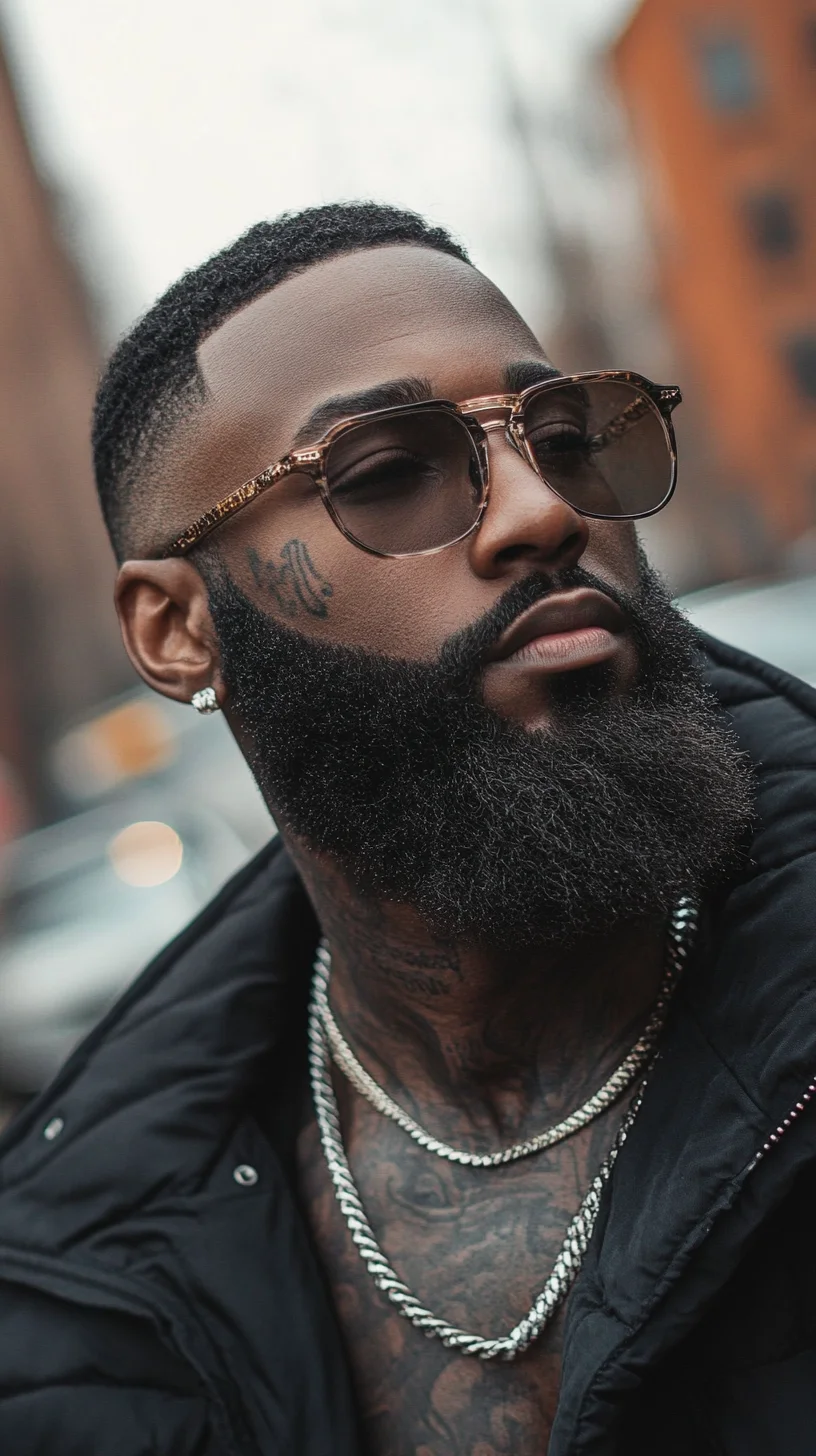 Elevate Your Look with the Bold and Sculpted Full Beard