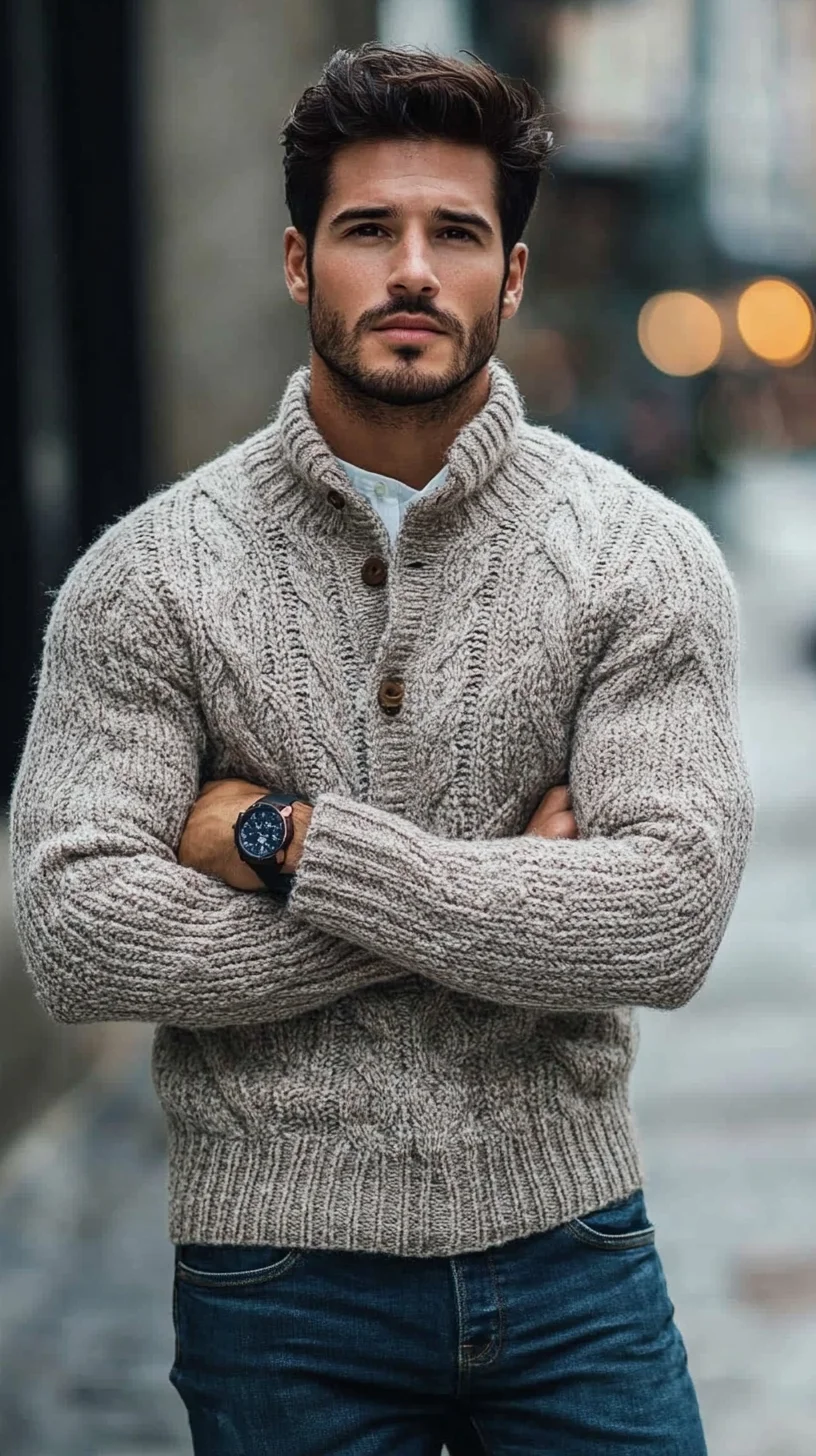 Elevate Your Look with Timeless Chunky Knit Sweaters