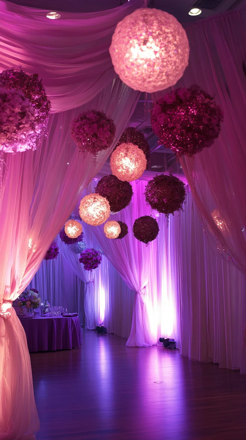 Elevate Your Space with Dreamy Drapery and Luminous Florals