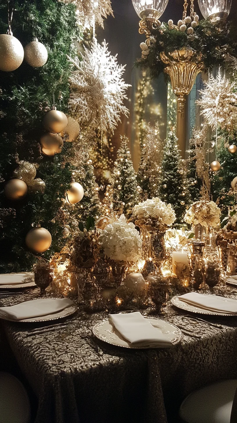 Elevate Your Space with Glamorous Holiday Elegance