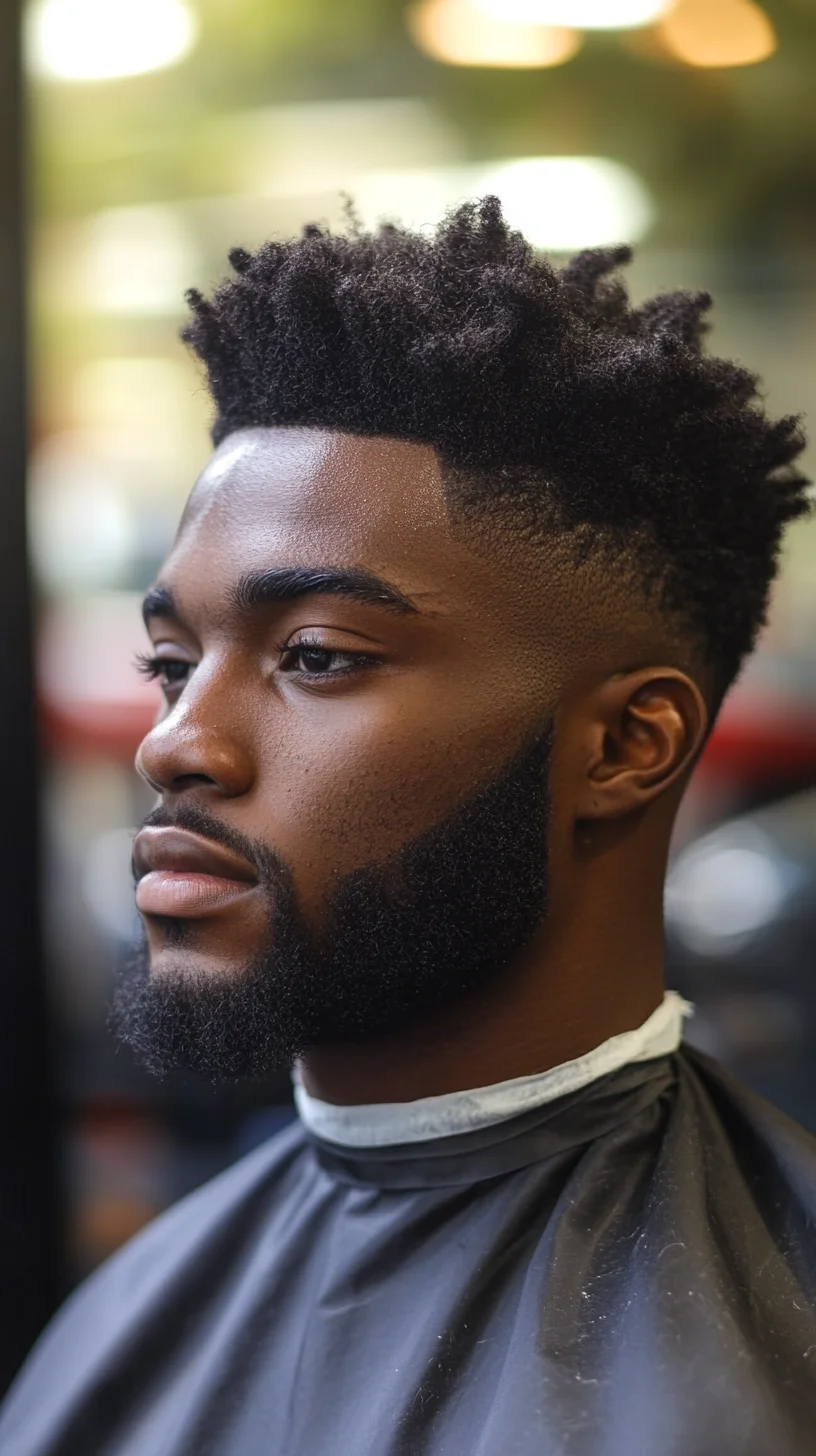 Elevate Your Style: The Modern Fade with Textured Top