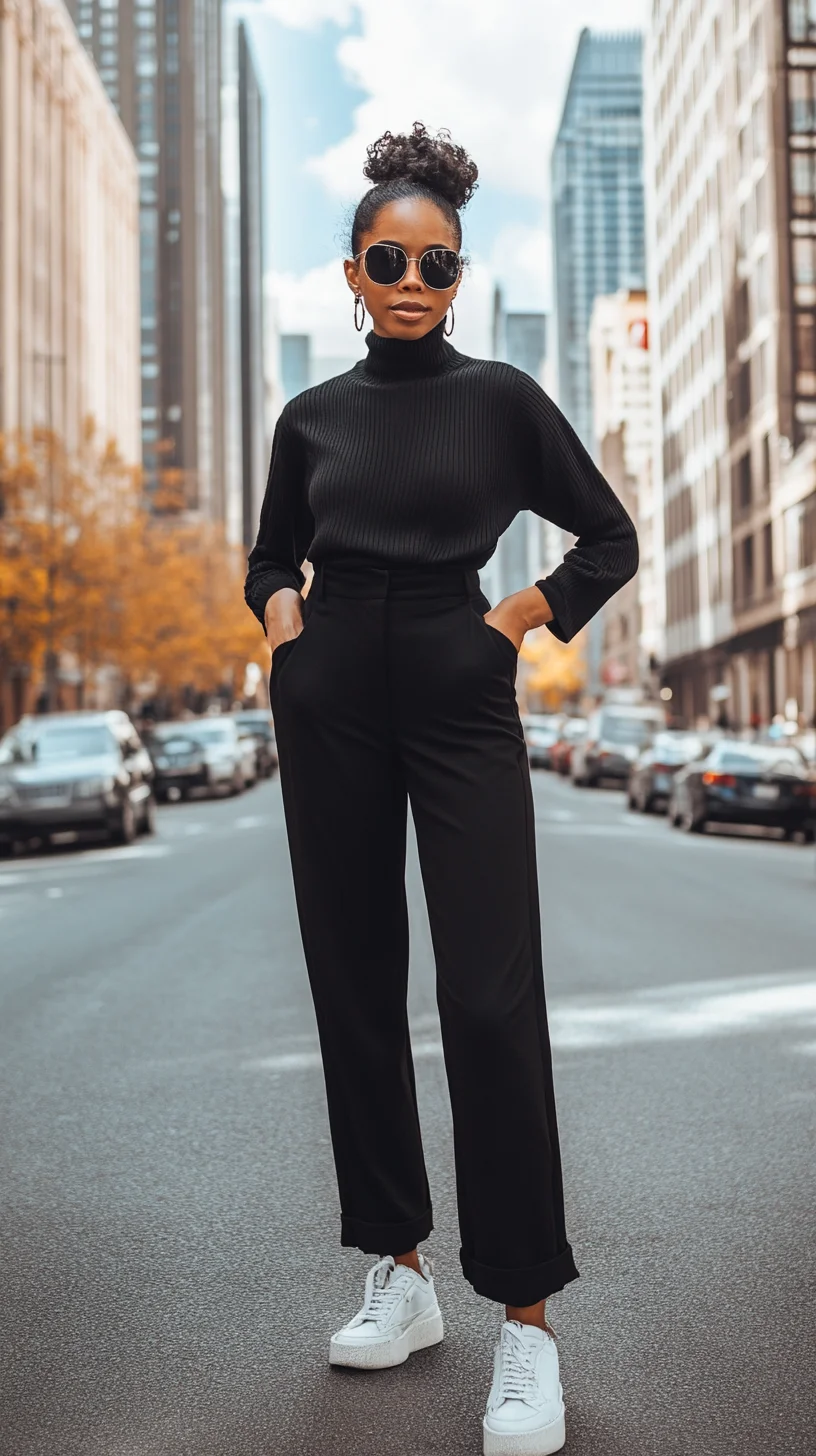 Elevate Your Urban Chic: Effortless Style with Monochrome Elegance