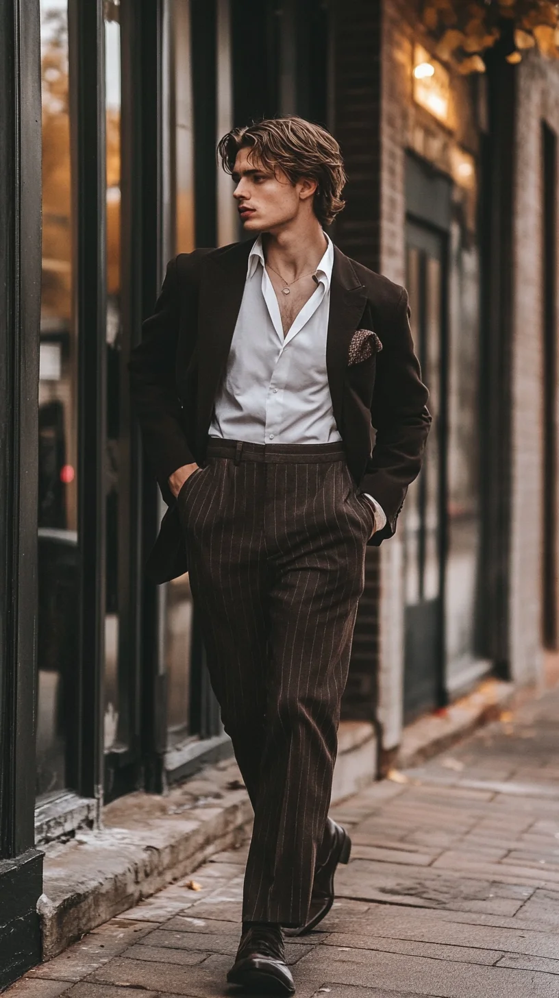 Elevate Your Wardrobe: Mastering the Sophisticated Pinstripe Look