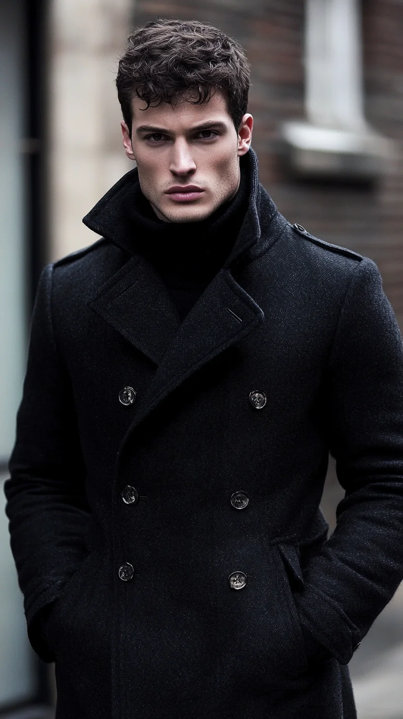 Elevate Your Wardrobe: The Effortless Sophistication of a Double-Breasted Peacoat
