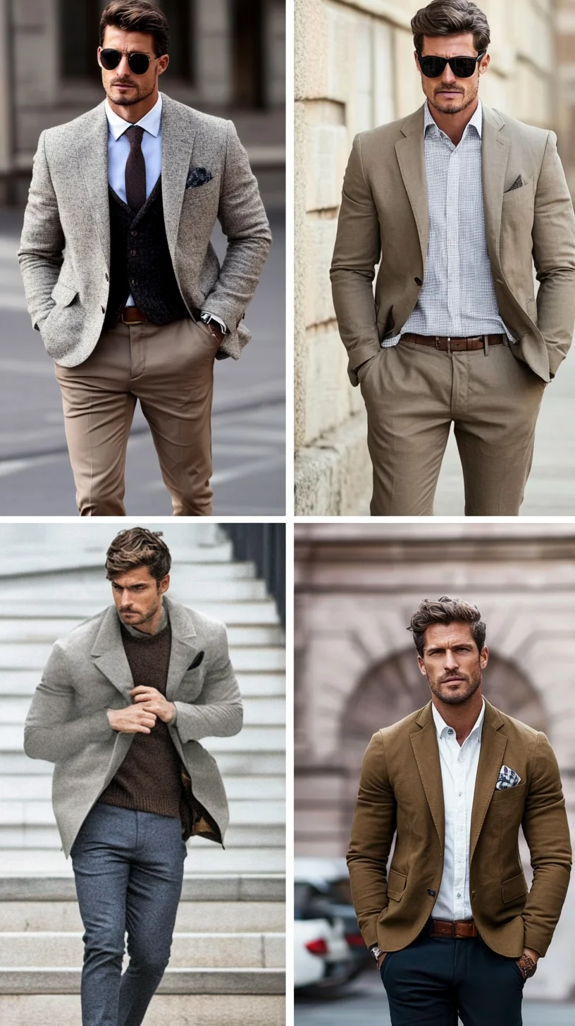 Elevate Your Wardrobe: The Modern Gentleman’s Tailored Look