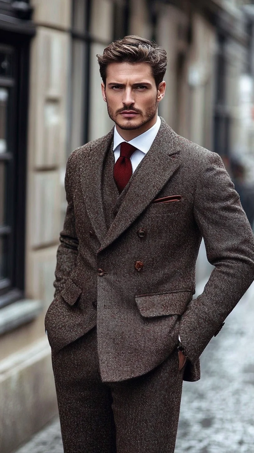 Elevate Your Wardrobe: The Timeless Appeal of Tweed Suits