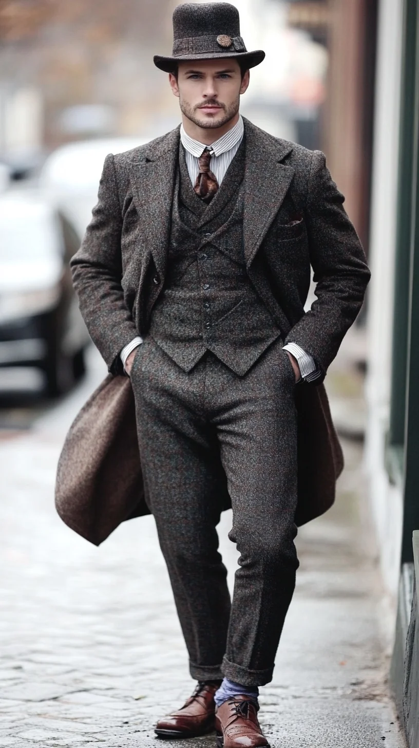 Elevate Your Wardrobe with Classic Tailored Tweed for a Timeless Appeal