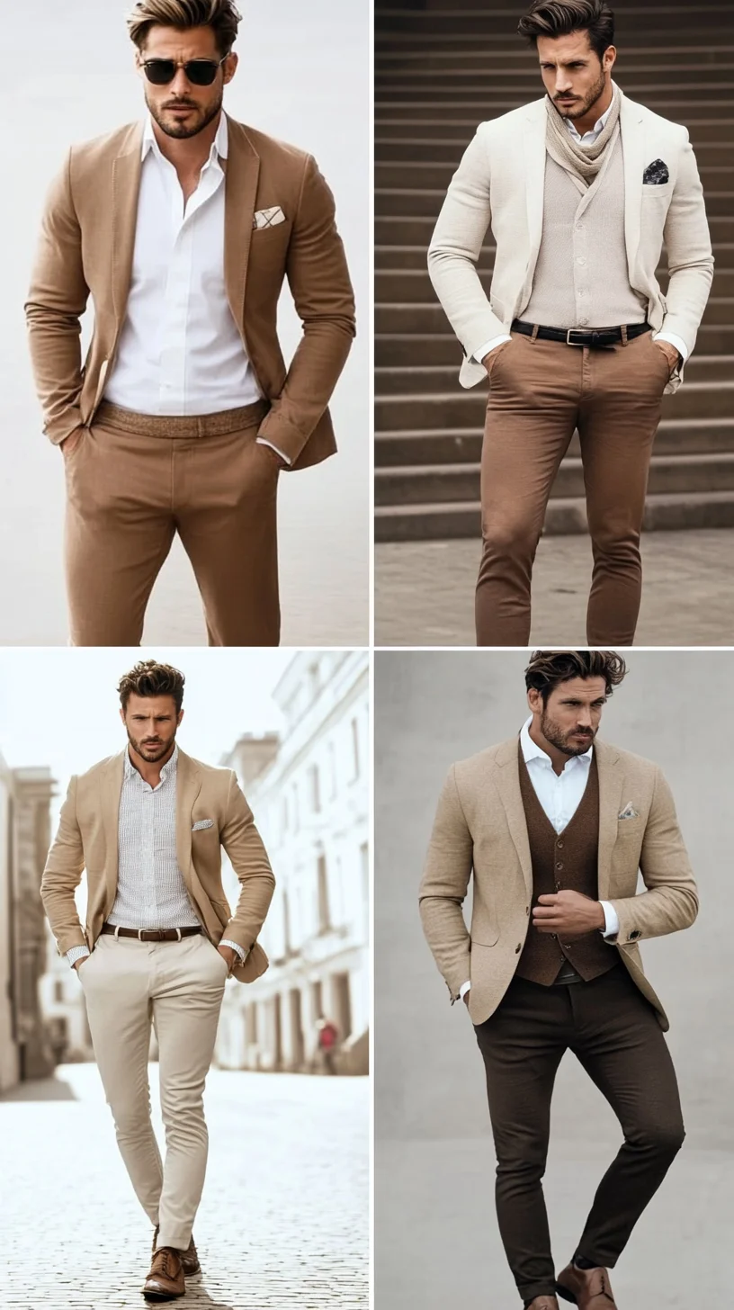 Elevate Your Wardrobe with Effortlessly Stylish Monochrome Men’s Fashion