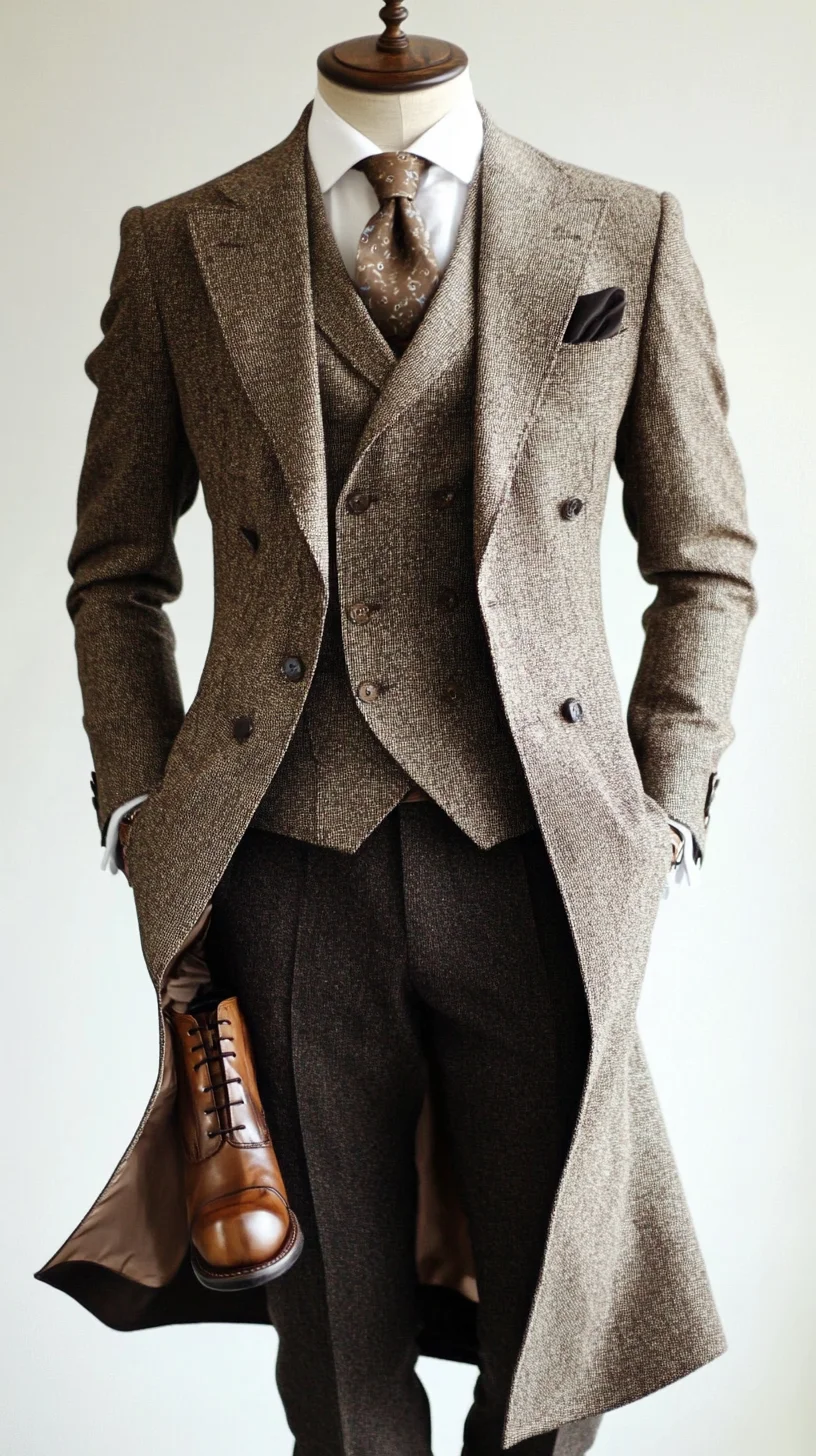 Elevate Your Wardrobe with Timeless Tailoring: The Double-Breasted Masterpiece