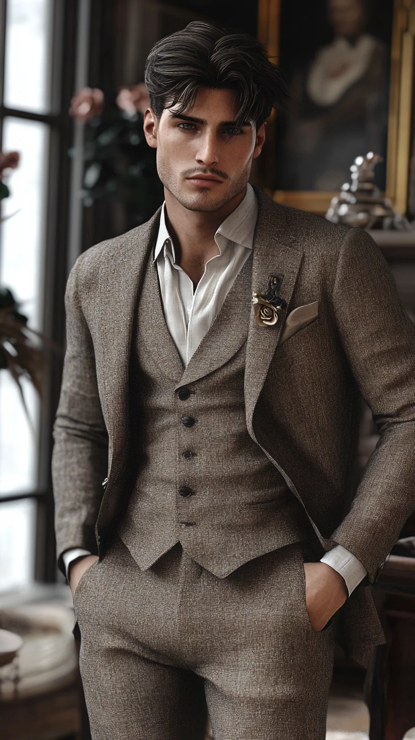 Elevate Your Wardrobe with Timeless Tailoring: The Modern Brown Suit