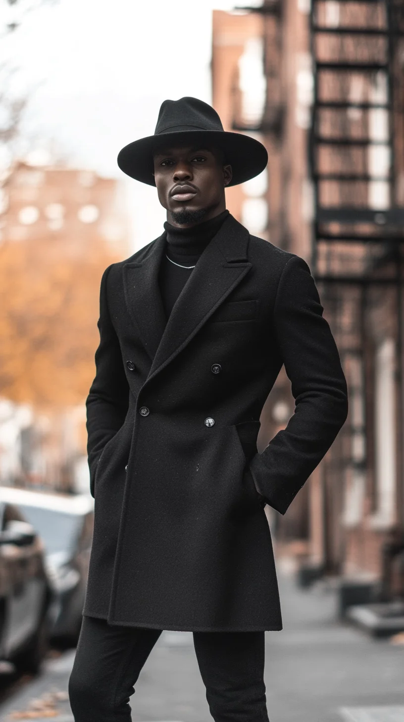 Elevate Your Winter Look: The Timeless Appeal of Classic Black Outerwear