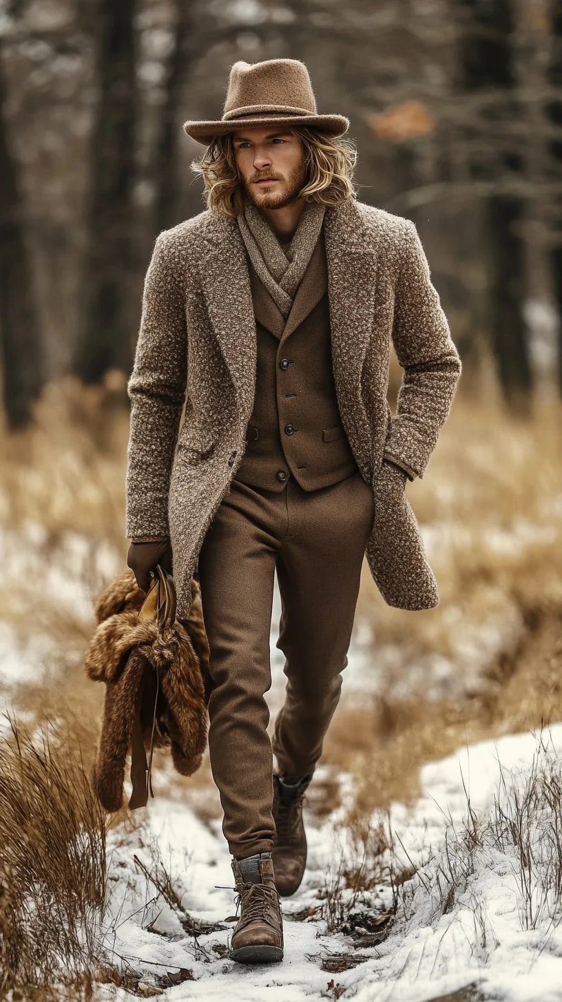 Elevate Your Winter Wardrobe with Cozy Elegance in Earthy Tones
