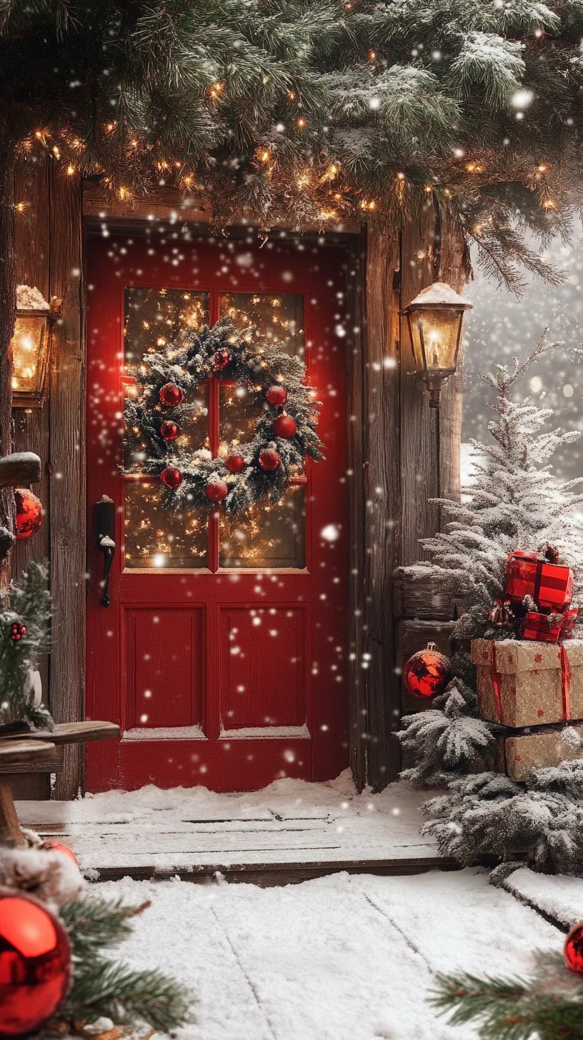 Embrace a Cozy Holiday Charm with this Inviting Winter Wonderland Decor