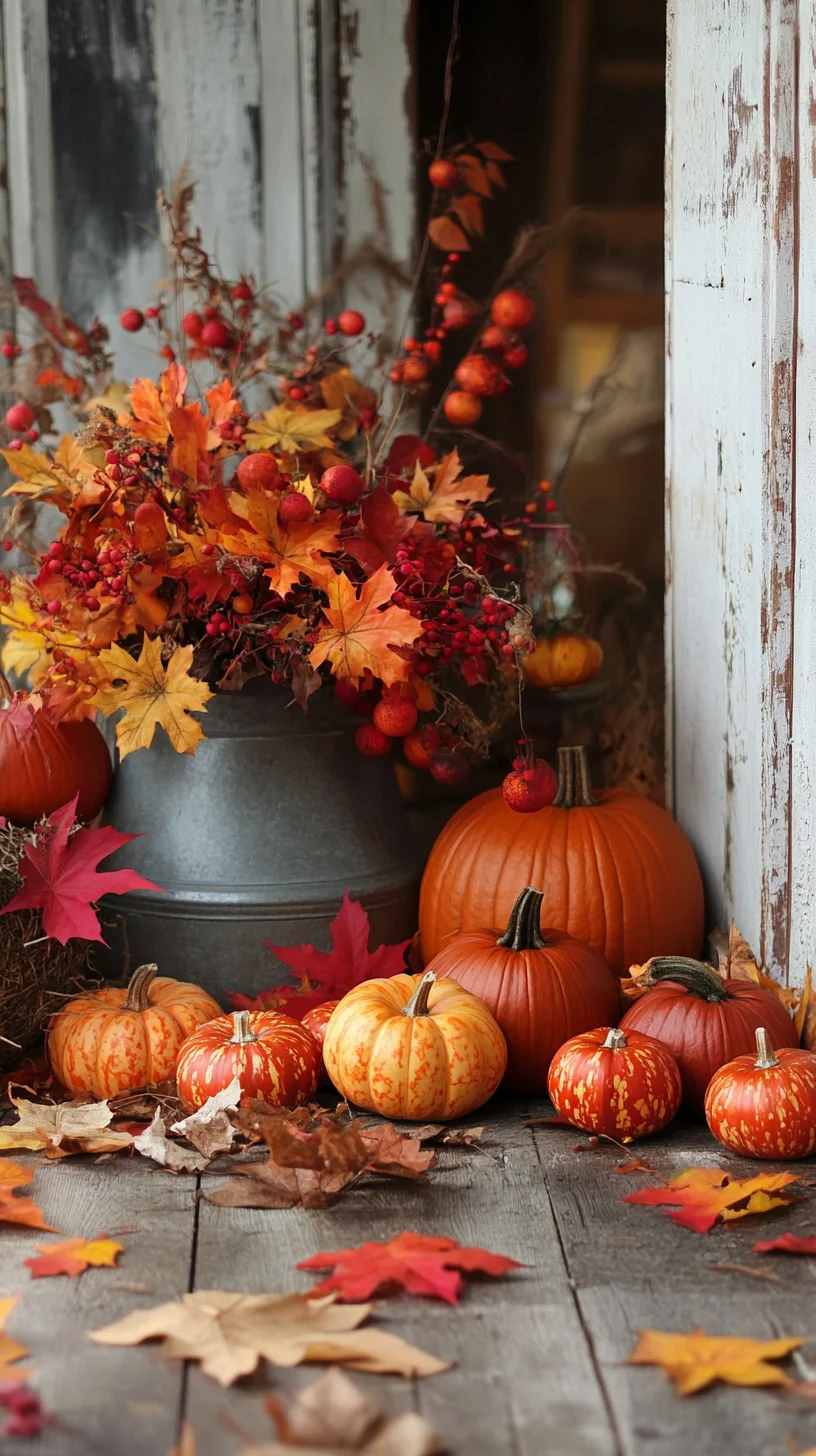 Embrace Autumn Bliss: Cozy Pumpkin Decor for a Warm Home Vibe