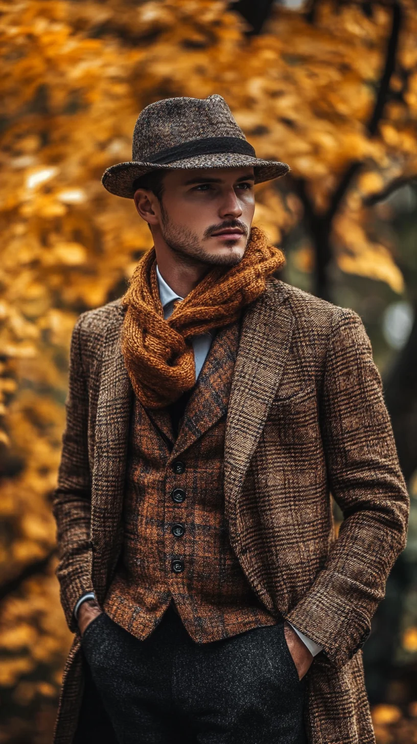 Embrace Autumn Elegance: Timeless Layers for the Modern Gentleman
