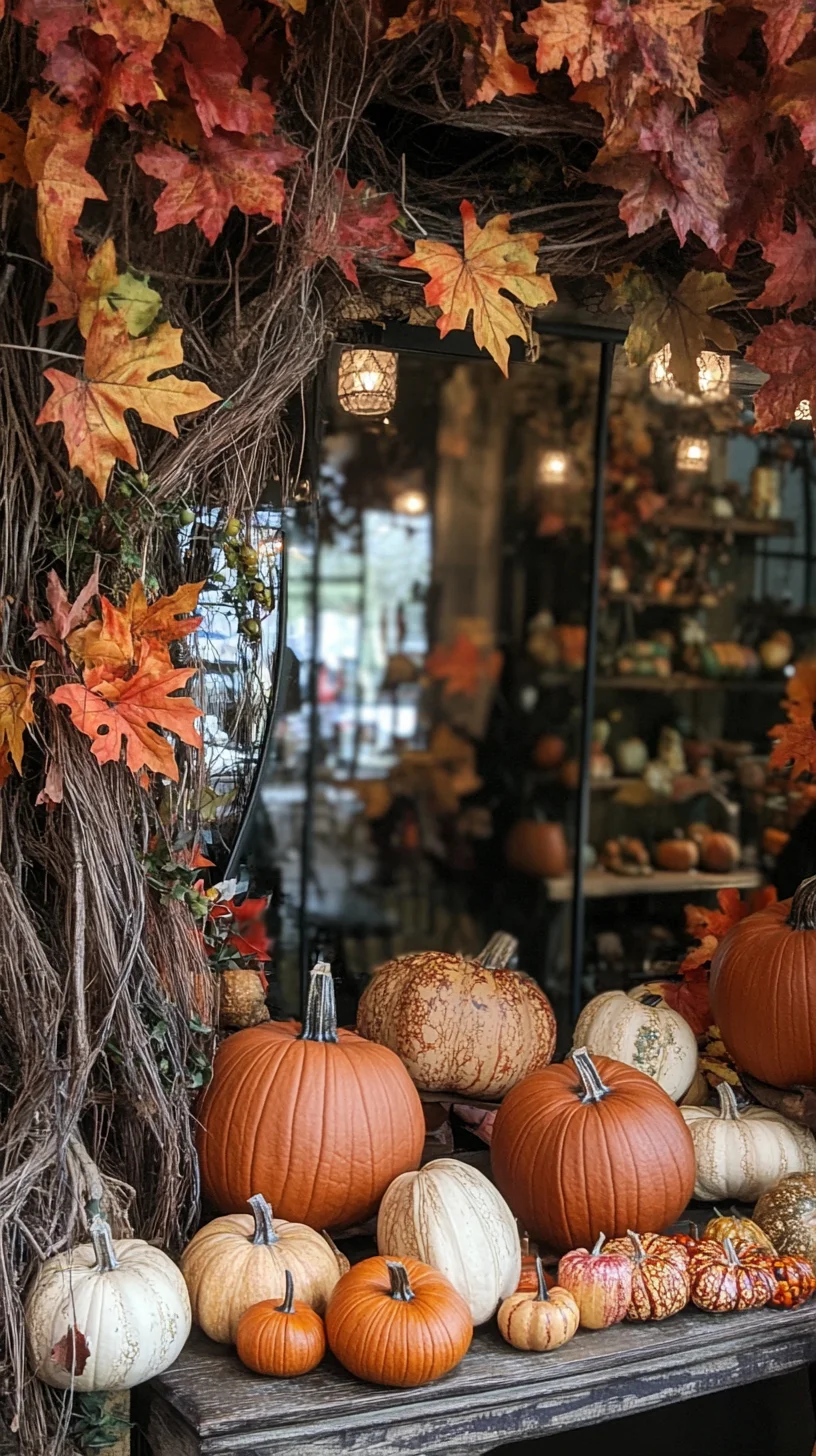 Embrace Autumn Vibes: Rustic Elegance with Pumpkin Accents
