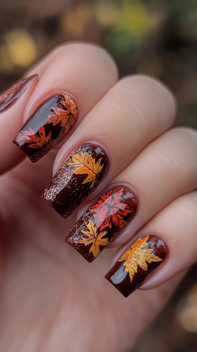 Embrace Autumn Vibes with Stunning Fall-Inspired Nail Art