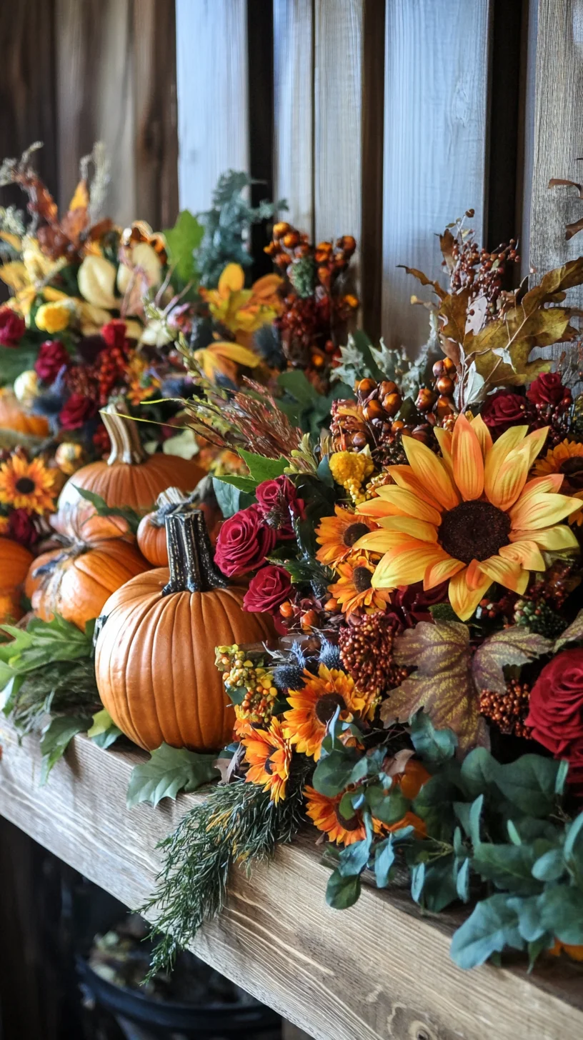 Embrace Autumn Vibes with Warm, Rustic Floral Arrangements