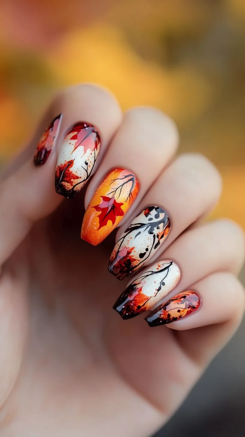 Embrace Autumn’s Glow with Stunning Fall Nail Art