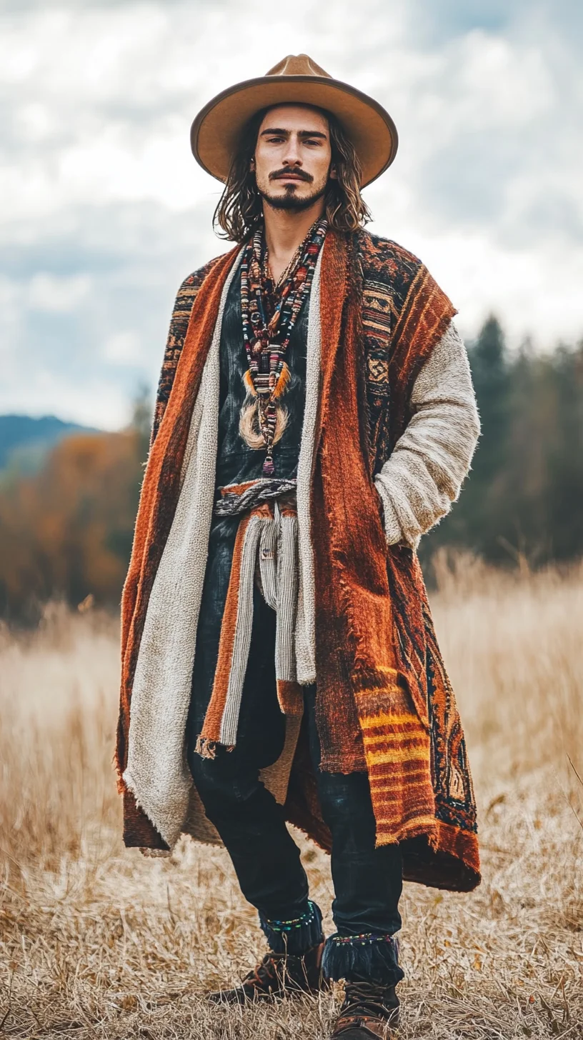 Embrace Bohemian Chic: Effortless Layers for the Modern Man