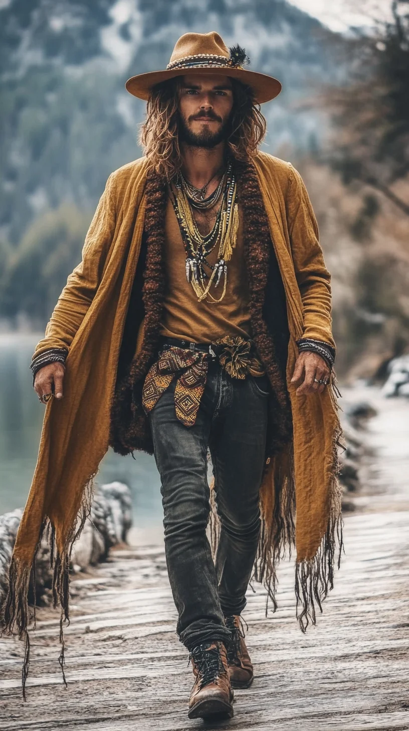 Embrace Bohemian Chic: Effortless Style for the Free-Spirited Man